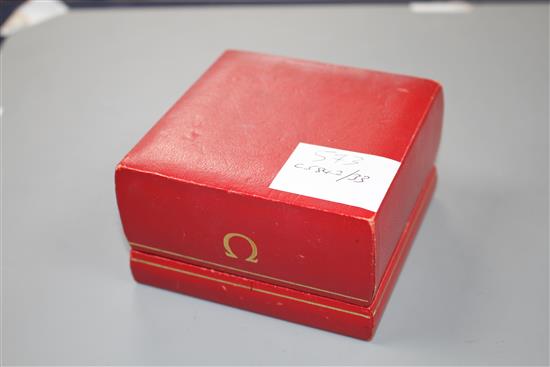 A gentlemans early 1950s 750 yellow metal Omega automatic wrist watch. movement c.354